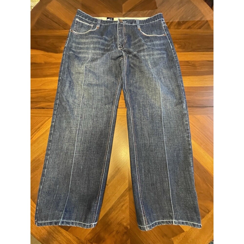 Vintage Y2K Delf Trading Imperious Denim Jeans Mens Sz  42x32 Wings